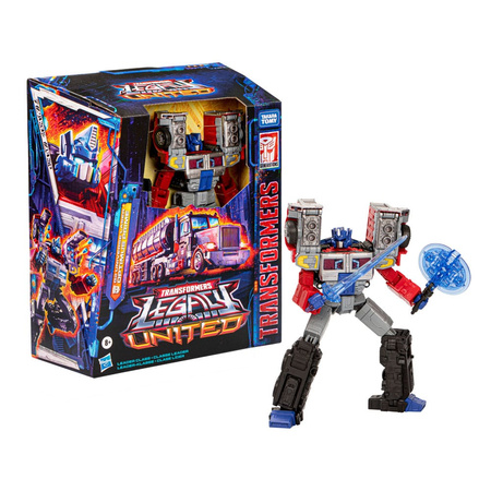 TRANSFORMERS LEGACY LASER OPTIMUS PRIME AUTO BOT CIĘŻARÓWKA ZESTAW 2W1