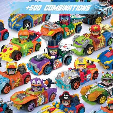 T-RACERS GLOW RACE SERIA 4 AUTKO Z FIGURKĄ