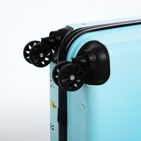 DINOZAUR DINOZAURY 3D WALIZKA DZIECIĘCA SZYFR 4 KÓŁKA PODRÓŻNA