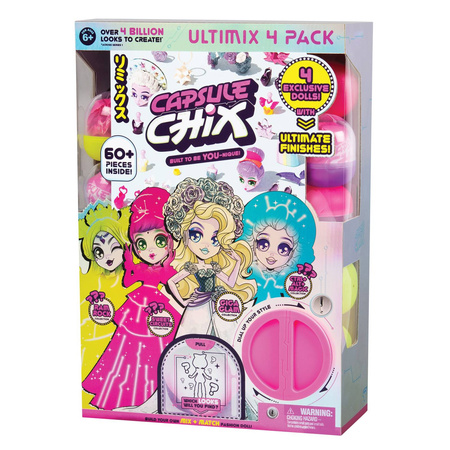 COBI Capsule Chix ULTIMIX 4 Pak 4 Lalki
