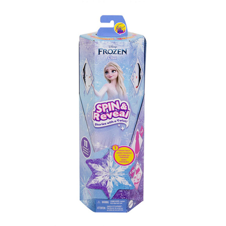 KRAINA LODU FROZEN SPIN&REVEAL LALKA ELSA ELZA W TUBIE NIESPODZIANKI