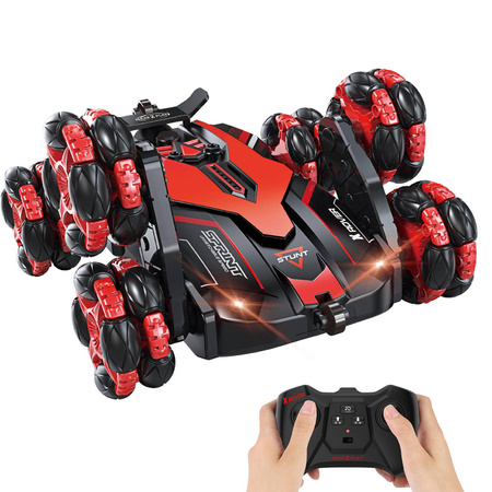 RC X-ROVER AUTO TERENOWE WYŚCIGOWE 2W1 TRANSFORMUJĄCE KASKADERSKIE ZDALNIE