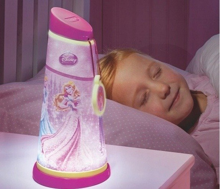DISNEY PRINCESS KSIĘŻNICZKA LAMPKA LATARKA 2W1