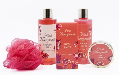 BCS KOSZ ZESTAW PREZENTOWY KOSMETYKÓW CIAŁA KĄPIELI DLA KOBIET ŚWIĘTA