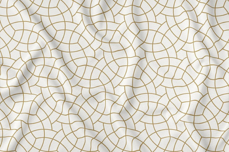 OBRUS NA STÓŁ BEŻOWY KOŁA BOHO 140x220 BAWEŁNA