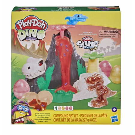 PLAY DOH CIASTOLINA WYSPA DINOZAURÓW WULKAN SLIME