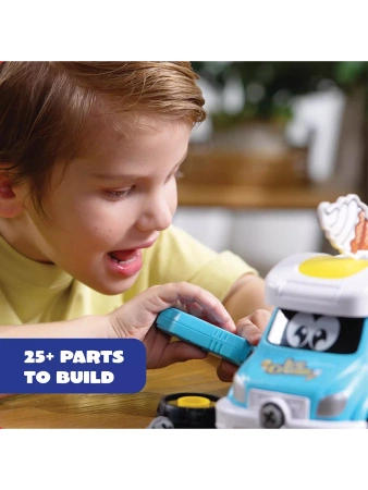 SAMOCHÓD AUTO DO SKRĘCANIA ROZKRĘCANIA MAŁY MECHANIK RC STEROWANY DŻWIĘKI