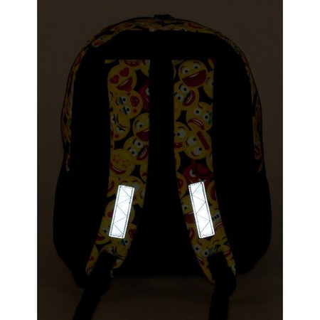 EMOTKI EMOJI EMOTIKONY PLECAK SZKOLNY TORNISTER A4