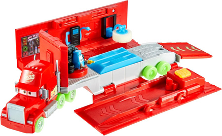 Ciężarówka świecąca w ciemności Cars Auta Maniek Centrum Serwisowe