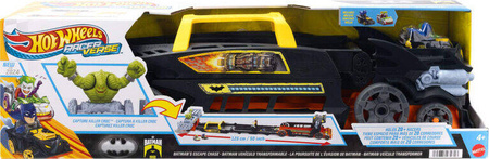 HOT WHEELS TRANSPORTER BATMAN LAWETA TOR WYŚCIGOWY WYRZUTNIA AUTKA HXN21
