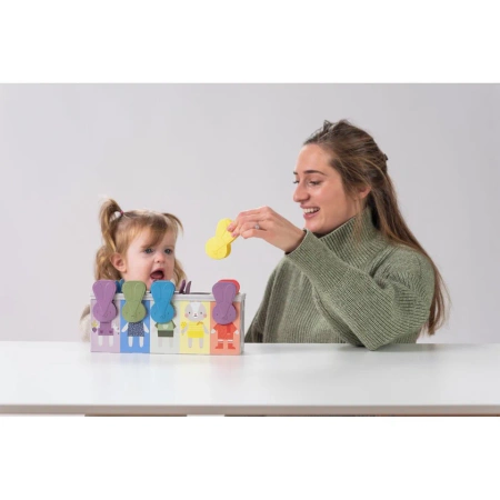 TAF TOYS GRA ZABAWKA EDUKACYJNA KRÓLIK W SZKOLE LICZENIE LICZ DOPASUJ