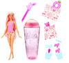 BARBIE POP REVEAL LALKA OWOCOWY SOK TRUSKAWKA 8 NIESPODZIANEK ZESTAW KUBEK