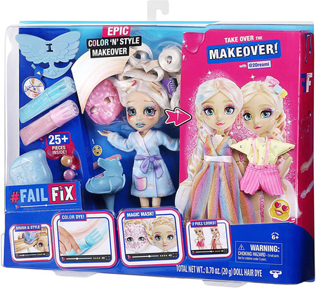 Lalki Lalka Failfix Metamorfoza Zestaw COBI