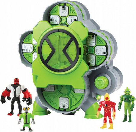 BEN 10 KOSMICZNA KOMNATA 4 FIGURKI KREACJI EPEE