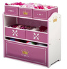 KSIĘŻNICZKI Regał Organizer Pojemniki na zabawki