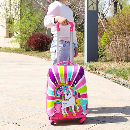 JEDNOROŻEC WALIZKA KABINOWA DZIECI BAGAŻ PODRÓŻNA
