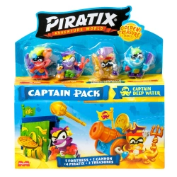 PIRATIX Golden Treasure Piraci Captain Pack  Kaptain Deep Water