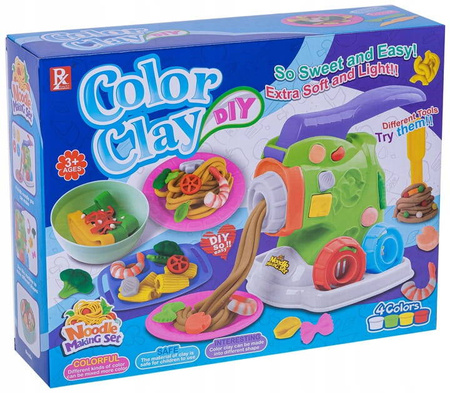 CIASTOLINA MASA PLASTYCZNA MASZYNKA ZESTAW CIASTO