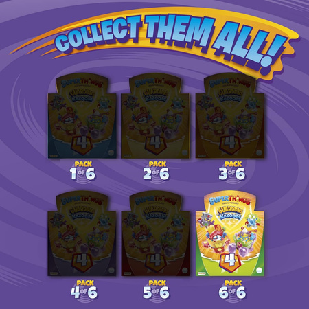 SUPER THINGS ZINGS SERIA 9 THINGS 4 FIGURKI 2 JETY