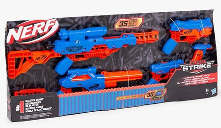 NERF MEGA ZESTAW ALPHA 5W1 5 WYRZUTNI 30 STRZAŁEK