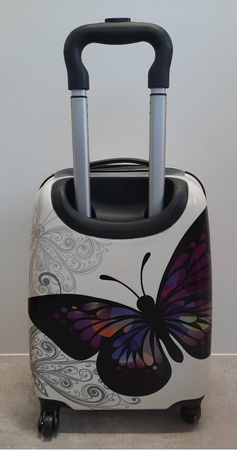 MOTYLE MOTYLKI MAŁA WALIZKA KABINOWA BAGAŻ PODRÓŻNA
