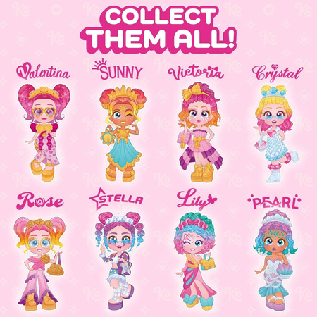 KOOKYLOOS Seria 7 Laleczka GOLDEN GALA CRYSTAL