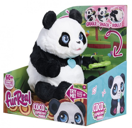 FURREAL INTERAKTYWNA PANDA 60 REAKCJI MASKOTKA DŻWIĘKI