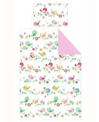 SOWA SOWY SÓWKI Pościel dla DZIECI różowa do łozeczka 120x150