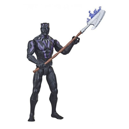 MARVEL BLACK PANTHER FIGURKA VIBRANIUM CZARNA PANTERA AVENGERS 15CM E1360