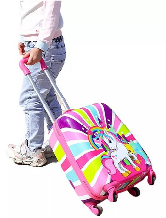 JEDNOROŻEC WALIZKA KABINOWA DZIECI BAGAŻ PODRÓŻNA