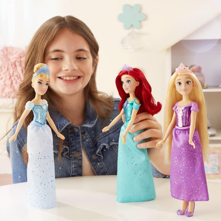 LALKA KOPCIUSZEK KSIĘŻNICZKI DISNEY HASBRO RUCHOME ELEMENTY + AKCESORIA