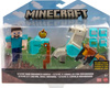 MINECRAFT zestaw 2 figurek FIGURKA STEVE + KOŃ HDV39