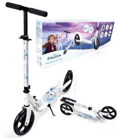 DUŻA HULAJNOGA KRAINA LODU METALOWA SKŁADANA DISNEY FROZEN 200 MM DO 100 KG