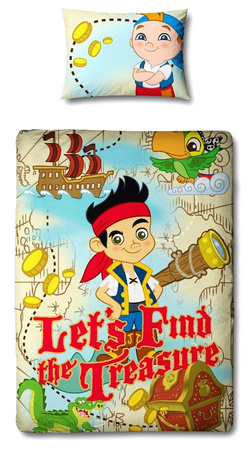 JAKE I PIRARCI Z NIBYLANDII POŚCIEL DWUSTRONNA 140