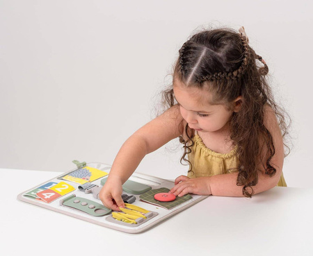 TAF TOYS TABLICA AKTYWNOŚCI MANIPULACYJNA Garden SENSORYCZNA ROZWÓJ