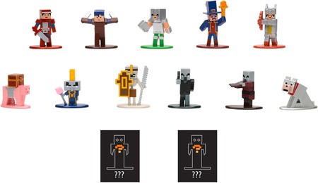 Figurka Minecraft Nano Matalic saszetka z ludzikiem Jada Toys Blind Bag