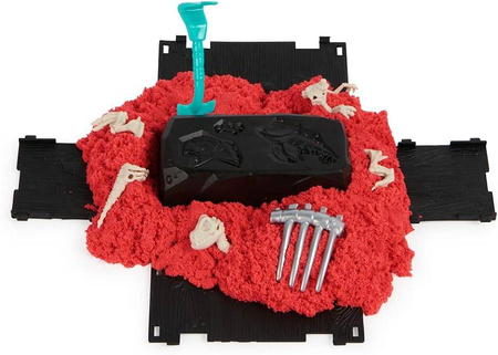 KINETIC SAND ZESTAW WYKOPALISKA DINOZAURY SZKIELET