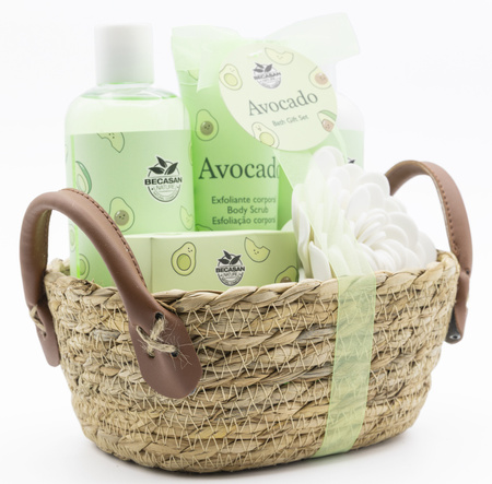 BCS KOSZ ZESTAW PREZENTOWY KOSMETYKÓW CIAŁA KĄPIELI DLA KOBIET ŚWIĘTA