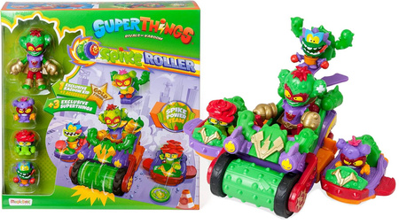 Super Zings Things seria 8 Spike Roller Pojazd