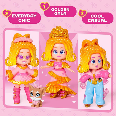 KOOKYLOOS ZESTAW LALKA GOLDEN GALA TAYLOR DELUXE SET LALKA ZWIERZĄTKO