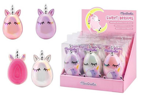 MARTINELIA UNICORN JEDNOROŻEC MAŁA SZCZOTKA DO WŁOSÓW