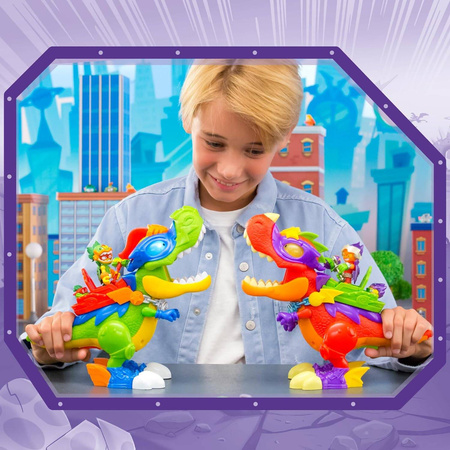 SUPER THINGS ZINGS SUPERDINO V-REX DINOZAUR FIGURKA POJAZD 20296