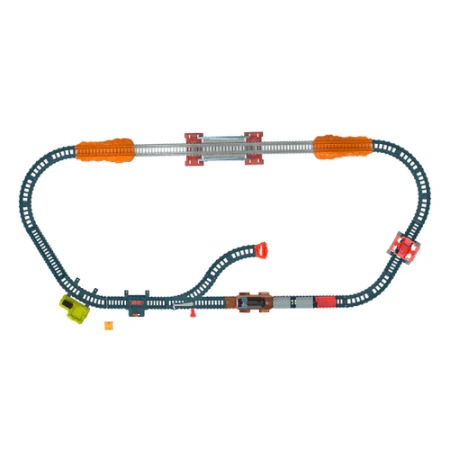 Zestaw torów Fisher Price Tomek i Przyjaciele WIELKA Dostawa lokomotywa 3w1