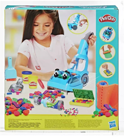PLAY DOH CIASTOLINA ODKURZACZ DO SPRZĄTANIA ZESTAW