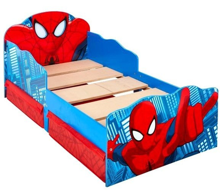 SPIDERMAN SPIDER MAN ŁÓŻKO łÓŻECZKO DZIECI ŚWIECI
