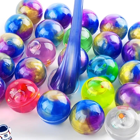 GALAXY SLIME KOSMOS ZABAWKI SENSORYCZNE ZESTAW KOSMICZNYCH GLUTÓW