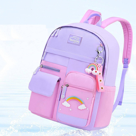 JEDNOROŻEC PLECAK SZKOLNY TORNISTER 1-3 BRELOK