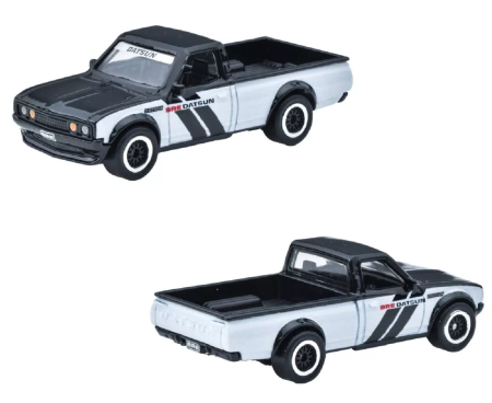 HOT WHEELS PREMIUM ZESTAW 4 POJAZDÓW AUTA RESORAKI BRE DATSUN HRT52