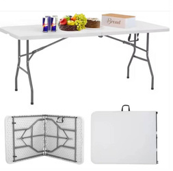 STÓŁ PIKNIKOWY CATERINGOWY BANKIETOWY OGRODOWY ROZKŁADANY TURYSTYCZNY 180