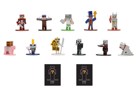 Figurka Minecraft Nano Matalic saszetka z ludzikiem Jada Toys Blind Bag